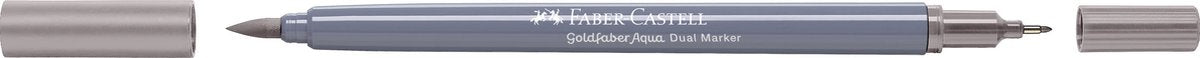 Faber-castell - duo aquarel marker - goldfaber - warmgrijs iii 272 - brush 0,6mm - fc-164672