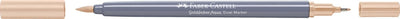 Faber-castell - rotulador acuarela duo - goldfaber - arena 281 - pincel 0,6 mm - fc-164681
