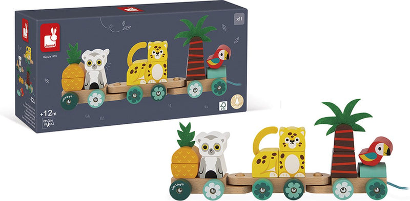 Janod - trópico - figura de madera - tren expreso trópico
