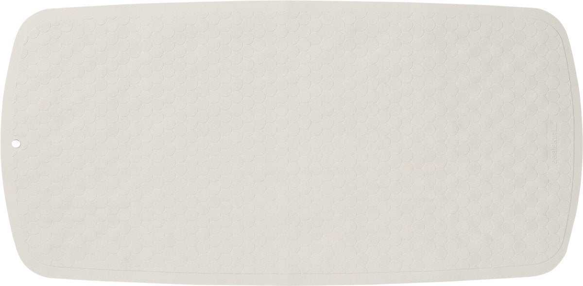 Sealskin rubelle - antislipmat 37x75 cm - rubber - wit