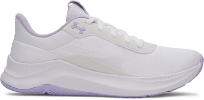 Scarpe sportive da donna Under Armour ua w aurora 3-wht - bianco - stemma viola