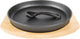 Grill guru - iron cooking plate - holder - ijzeren kookplaat - houder - ø 25cm