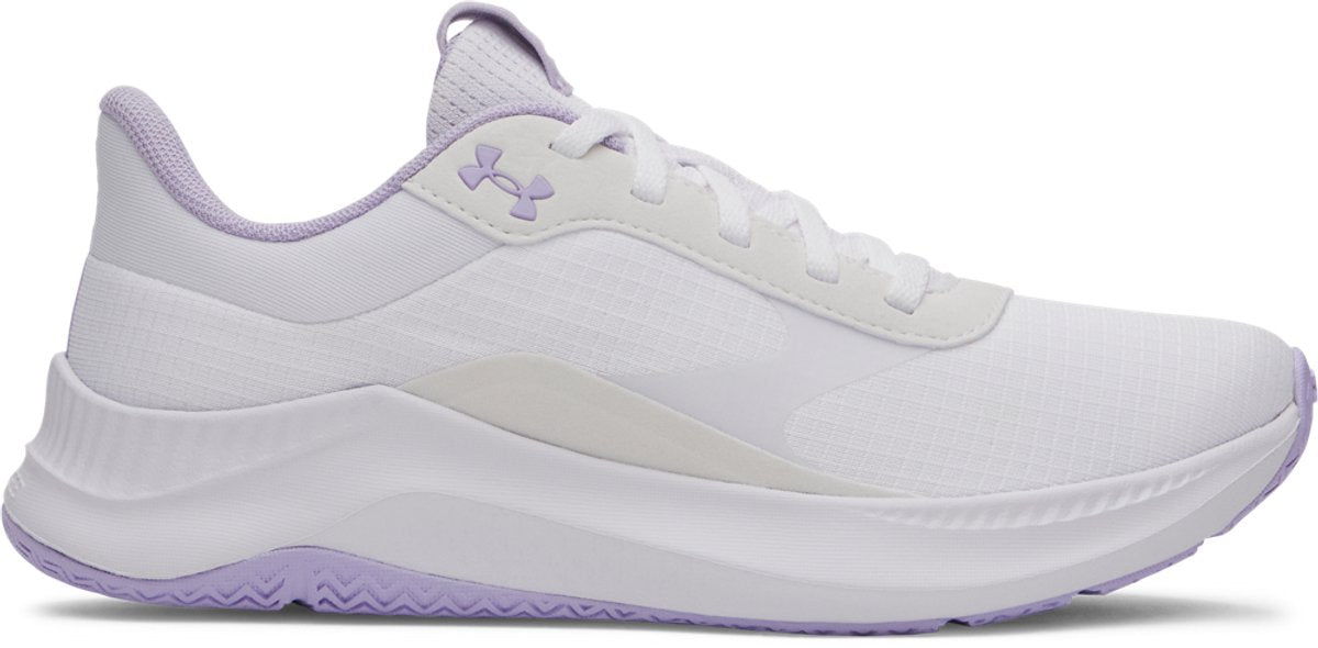Scarpe sportive da donna Under Armour ua w aurora 3-wht - bianco - stemma viola