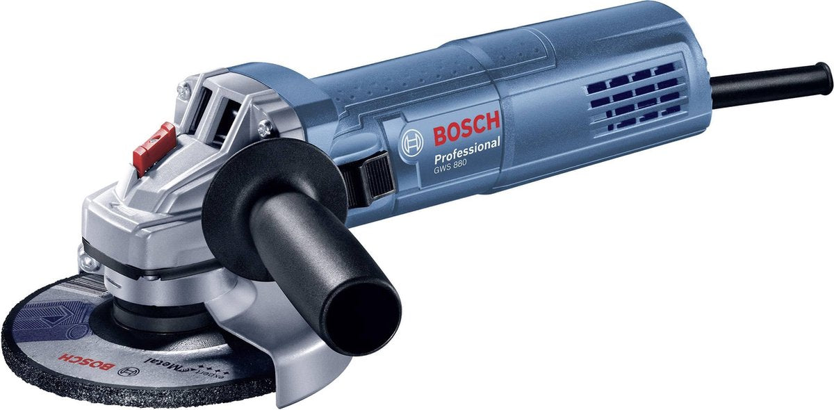 Bosch gws 880 haakse slijper - 125 mm - 880 w