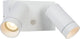 Lucide Taylor - aplique de pared para interiores y exteriores - 2xgu10 - ip54 - sensor de movimiento - blanco