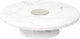 Idesign - vassoio da toilette Dakota - marmo - bianco