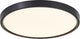 Brilliant galo - lampada da soffitto - led 20w 2600lm - 3000k - 30cm - nero