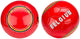 Avento voetbal glossy - belgium - rood geel- maat 5 -⌀ ca. 22 cm