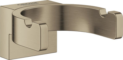 Grohe selection haak dubbel - nickel geborsteld (mat licht grijs) - 41049en0
