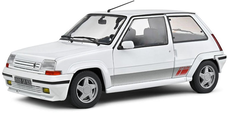 Solido Renault 5 GT Turbo 'MK2' modello auto 1:18 1989 S1810002 modello in scala bianco
