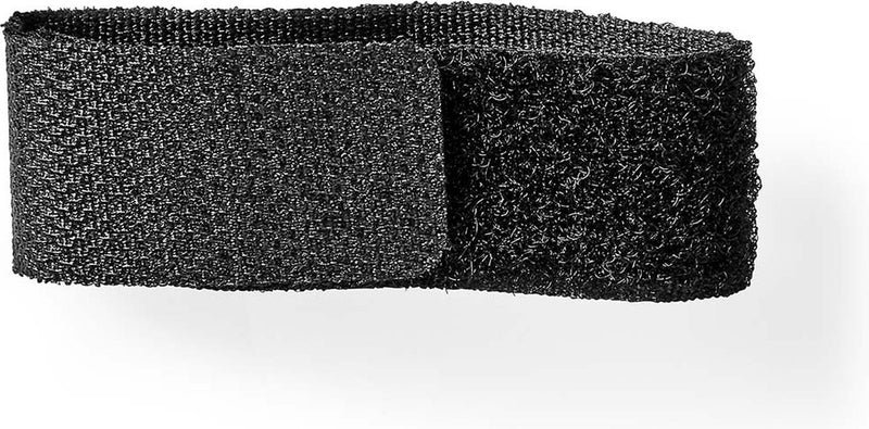 Gestione cavi Nedis - Velcro - bloccato - 6 pezzi - nylon - nero