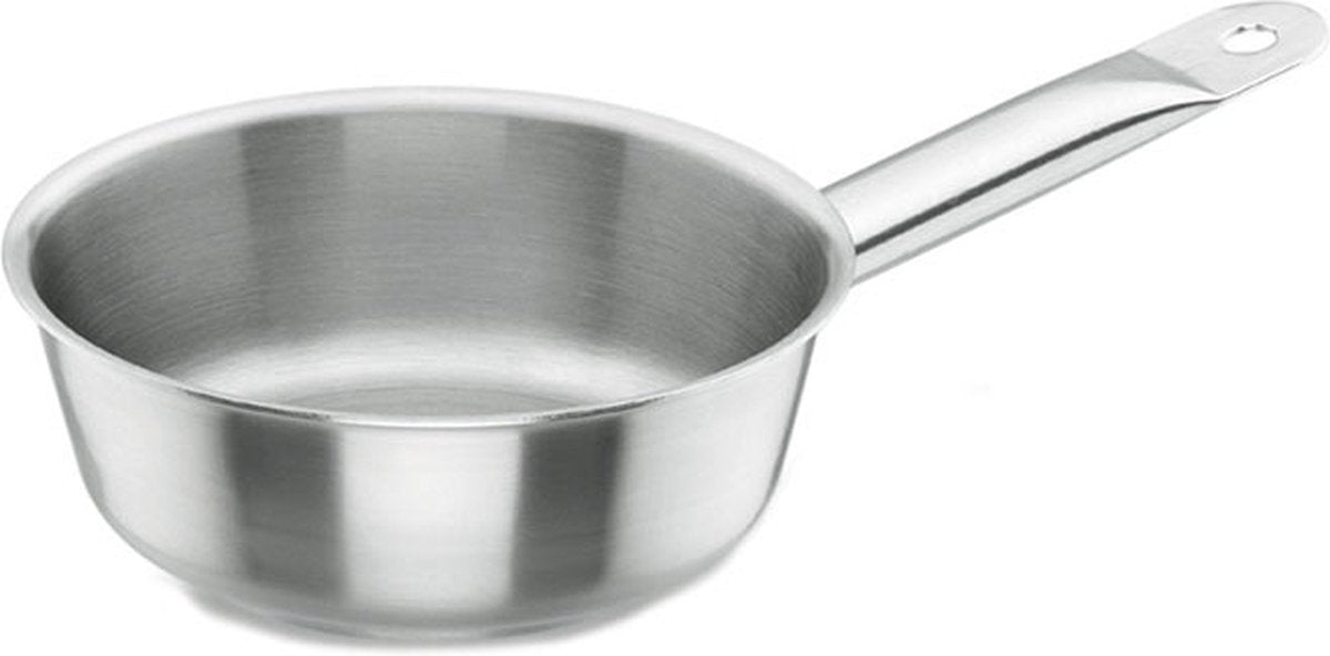 Lacor chef classic sauteuse - rvs - 2,7l - ø 24cm