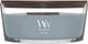 Vela perfumada Woodwick Heartwick Flame Ellipse - Terra Haze - 50 horas de combustión
