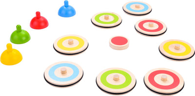 Gioco di curling indoor in legno - da 2 a 4 giocatori