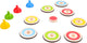 Juego de curling de madera para interior - 2 a 4 jugadores