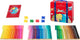 Pennarelli Faber-castell - connettore - set regalo - 46 pezzi in custodia da viaggio - fc-155535