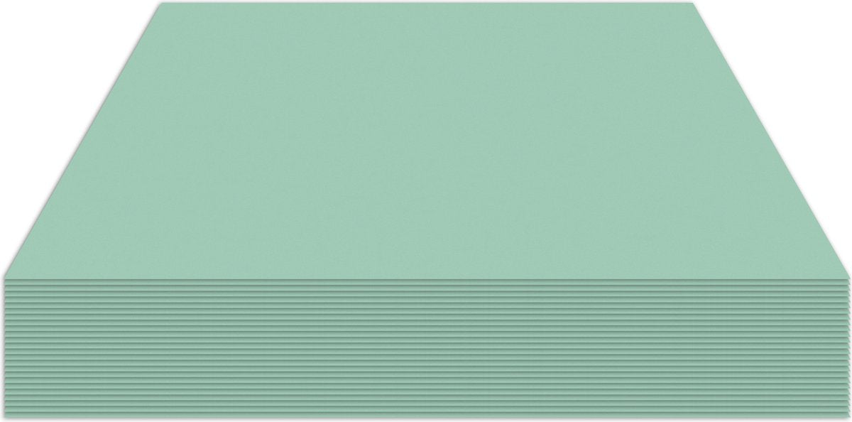 Cartulina fotográfica canguro - 50x70cm - 300 gramos - verde menta - paquete de 25 hojas - k-0045-525