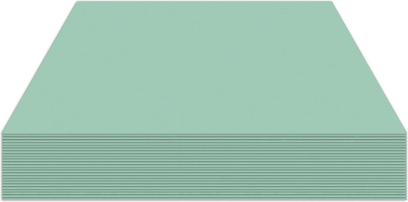 Cartoncino fotografico canguro - 50x70 cm - 300 grammi - verde menta - confezione da 25 fogli - k-0045-525