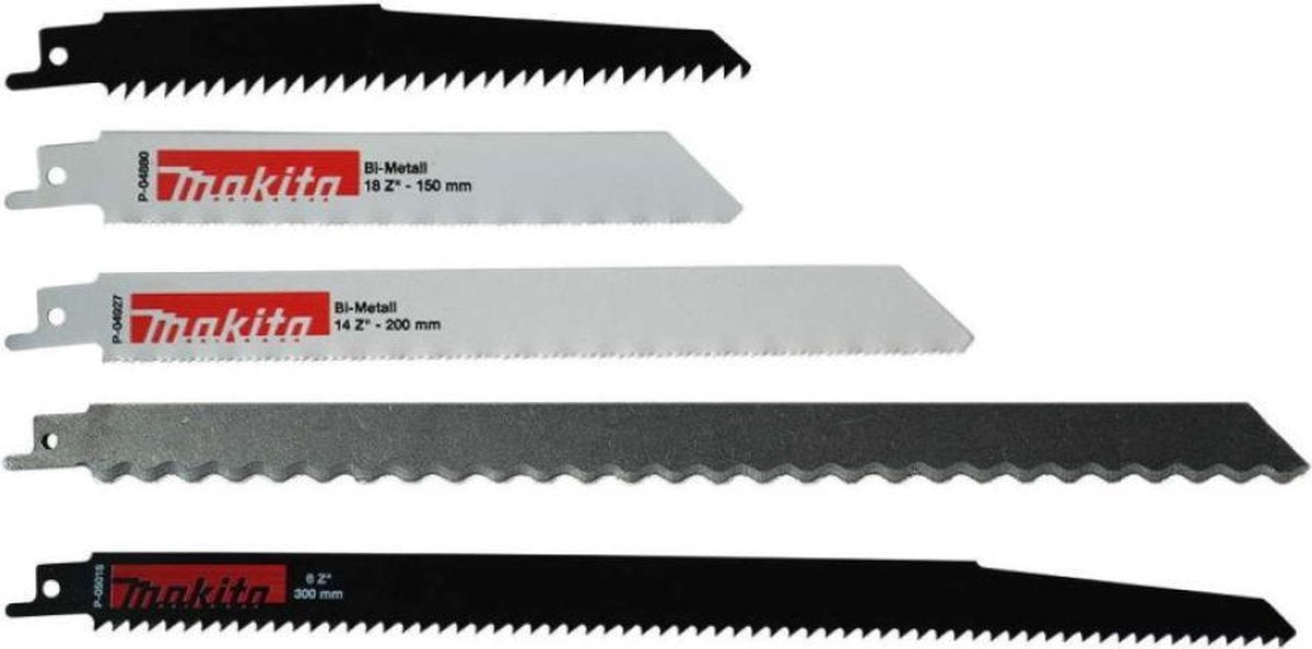 Juego de hojas de sierra alternativa Makita p-83951 - 5 piezas