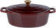 Alpina braadpan 33cm gietijzer bordeaux