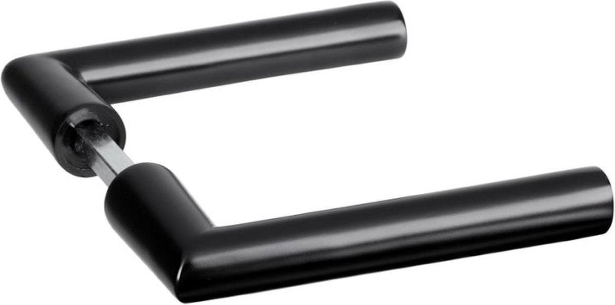 Impresso - Set di accessori per porte London (2 maniglie per porta esclusa rosetta) - alluminio - nero opaco
