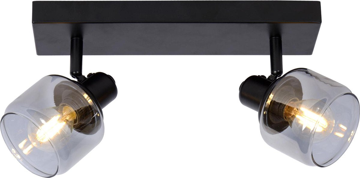 Lucide bjorn - faretto da soffitto (lampada da soffitto) - 2xe14 - nero