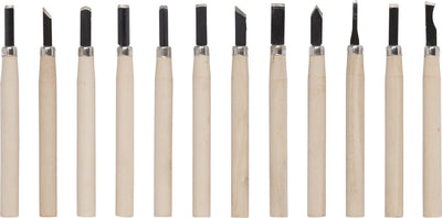 Kreator - hand tools - krt461002 - mini-houtbeitel - 135mm - 12 st.