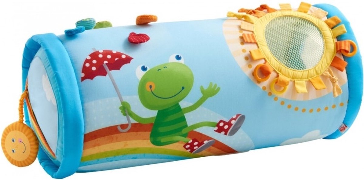 Haba gateando rollo mundo arcoiris