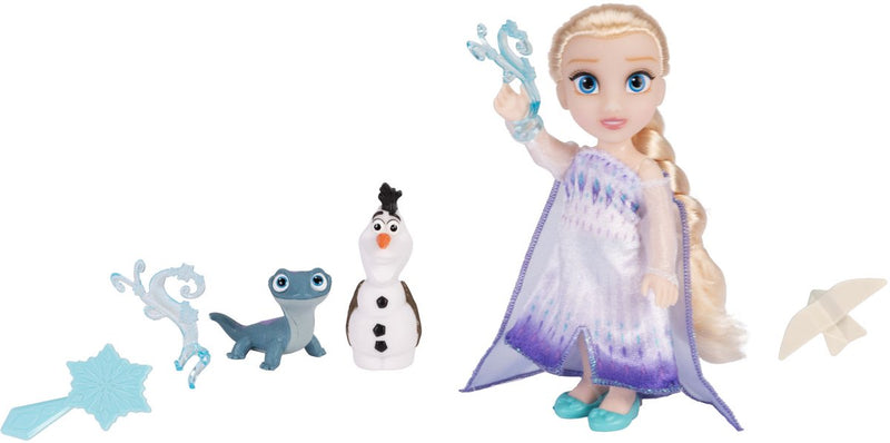 Jakks Disney Frozen Ghiaccio e neve Elsa Petite bambola (15 cm)
