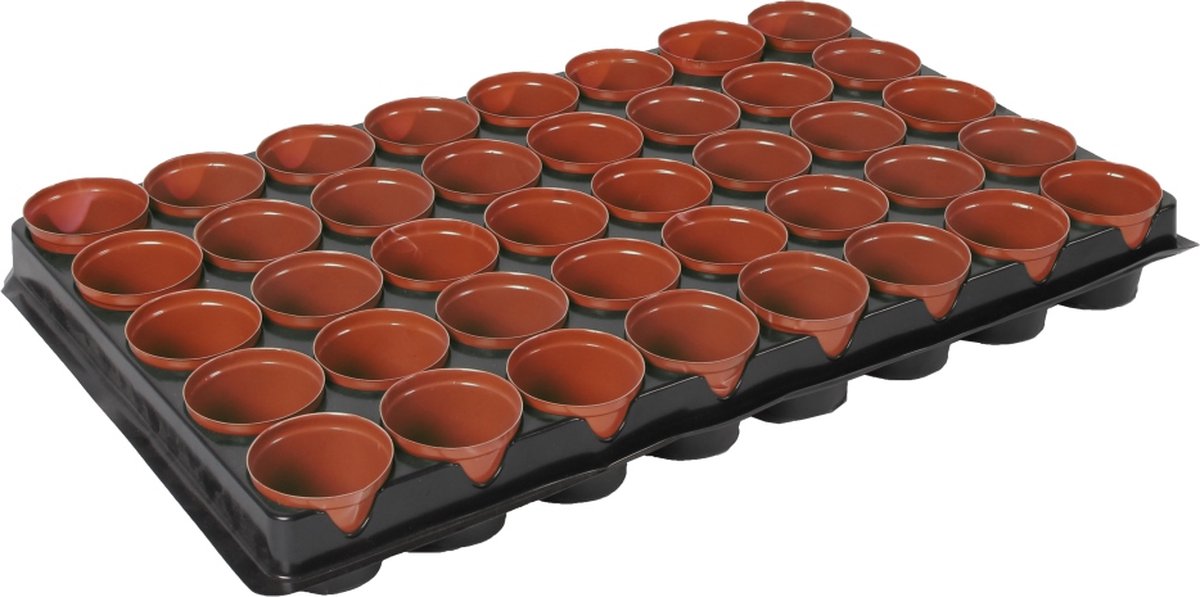 Attrezzi Talen - vasi da taglio per semi - rotondi - 7 cm - 40 pezzi