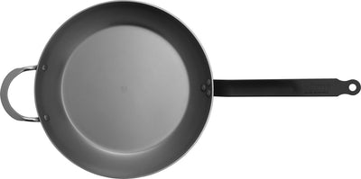 Debuyer de buyer Padella Mineral B Nera 32 cm – lamiera d'acciaio – senza PFAS – prestazioni di cottura professionali – adatta per induzione