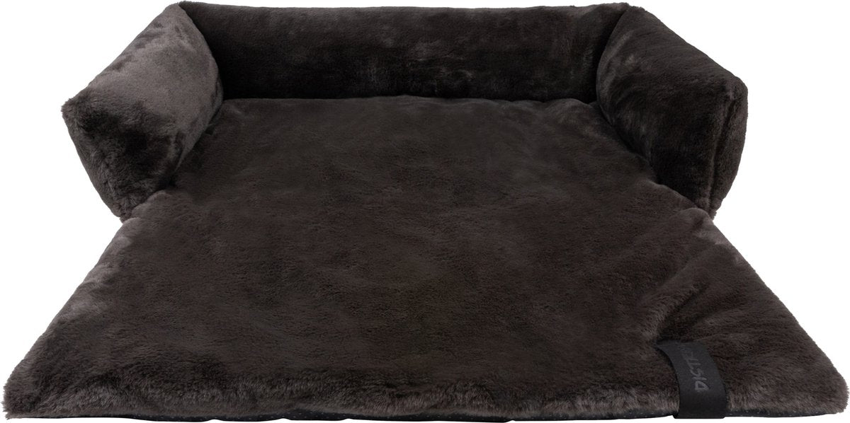 District 70 nuzzle - cesta blanda para el sofá - grande: 85 x 75 cm - gris oscuro