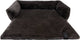 District 70 nuzzle - cesta blanda para el sofá - grande: 85 x 75 cm - gris oscuro