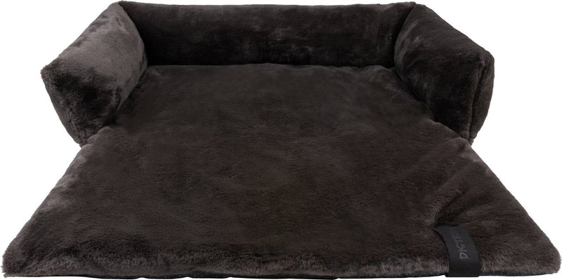 District 70 nuzzle - cesta blanda para el sofá - grande: 85 x 75 cm - gris oscuro