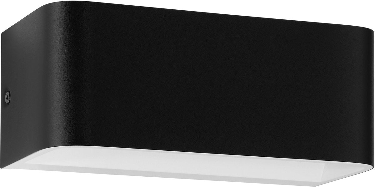 Lampada da parete Eglo sania 4 - LED - 20 cm - nero|bianco