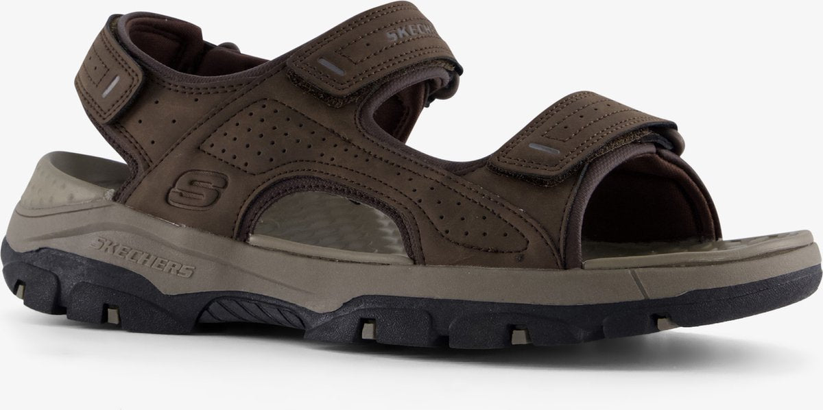Skechers tresmen - sandalias garo para hombre - marrón