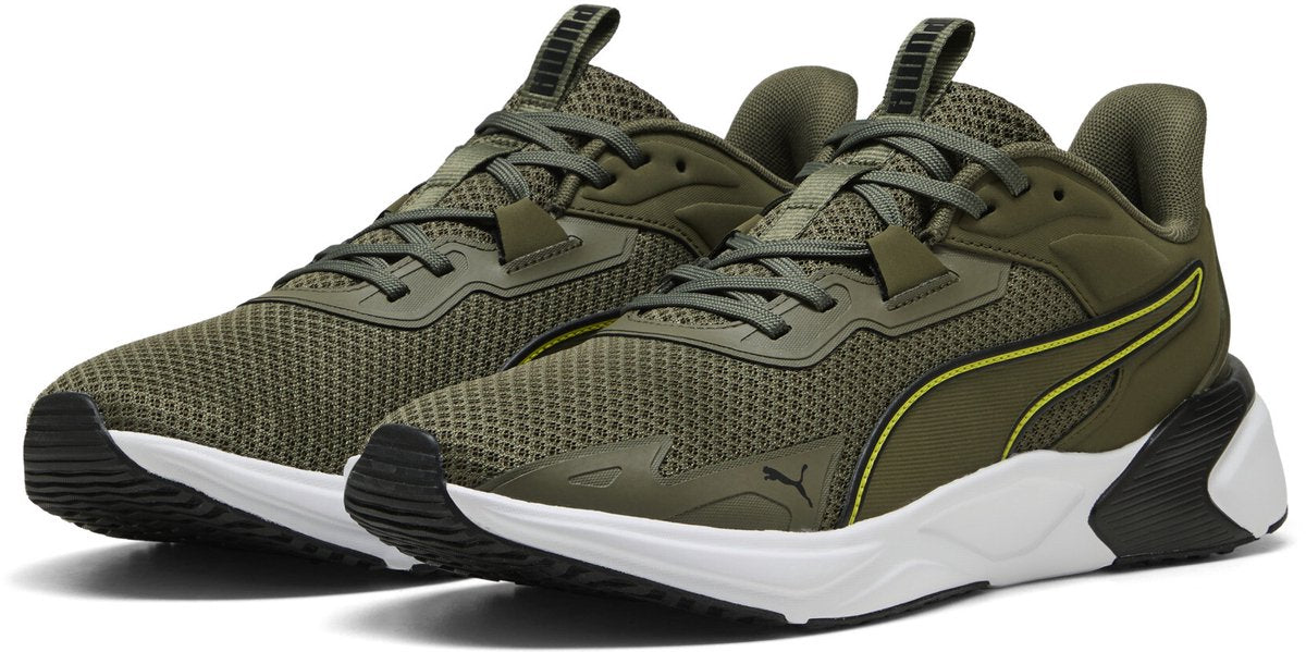 Scarpe sportive unisex Puma Disperse Xt 4 - verde loden- nero-lux lime- bianco