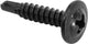 Tornillos autorroscantes Carpoint negros 25 mm – 100 piezas – montaje resistente – para montaje de trabajos de bricolaje