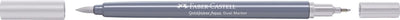 Faber-castell - duo watercolor marker - goldfaber - titanium light purple 277 - brush 0.6mm - fc-164677