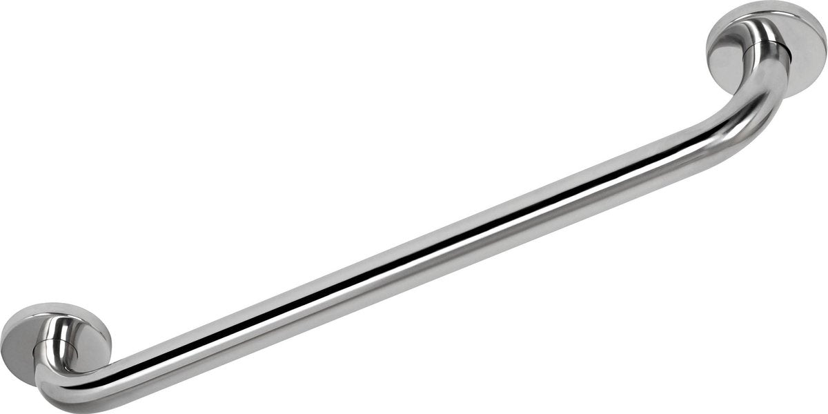 Plieger vigo badgreep – badgreep rvs – met schroeven – handgreep badkamer 45 cm – 10 jaar garantie – chroom