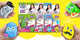 Doctor squish - diy - light blue, silver, yellow, green