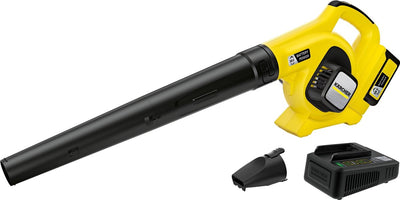 Soffiatore per foglie a batteria Kärcher lbl 4 batteria incluso caricabatterie Starter Pack batteria 36 25 - 36 Volt - fino a 550 m2 per carica della batteria
