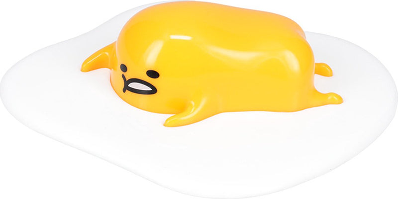 Paladone Gudetama Icon Light – Lampada in gomma flessibile 3D Sanrio con licenza ufficiale a forma di uovo, lampada notturna Lazy Egg per ragazzi e ragazze, decorazione della stanza dei cartoni animati anime –