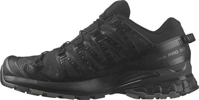 Salomon - xa pro 3d v9 gore-tex w - scarponi da trekking bassi da donna - nero nero bianco