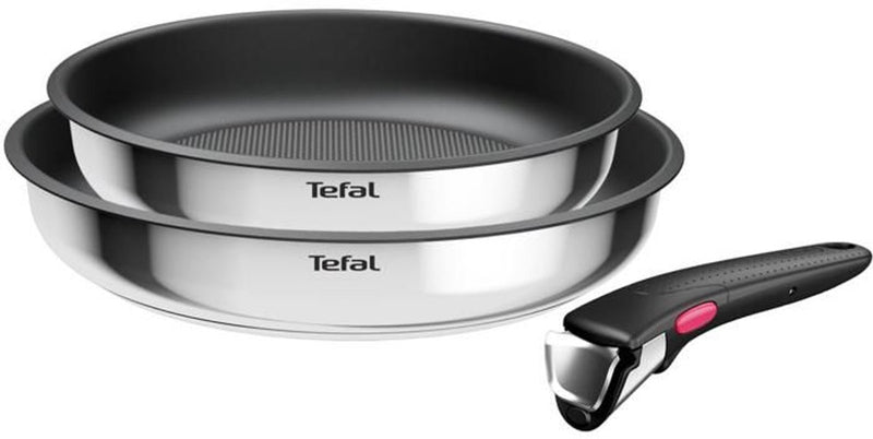 Set di padelle Tefal Cook Eat 22 da 26 cm argento