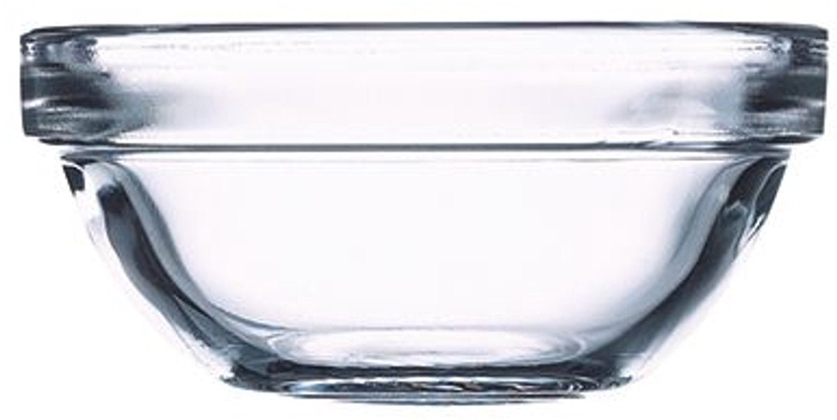 Luminarc bowl set apilable transparent glass ø 6 cm (6 pcs)
