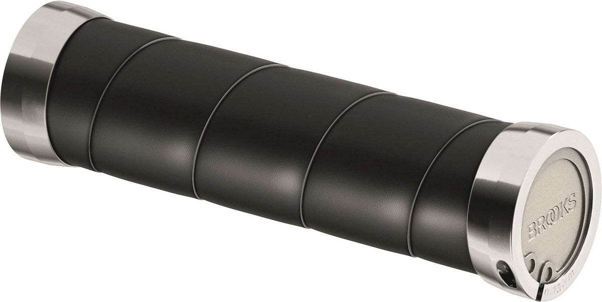 Brook's maneja los delgados empuñaduras de cuero 130 mm de negro