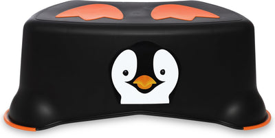 My carry potty my step taburete taburete para niños - blanco - negro - naranja - pingüino