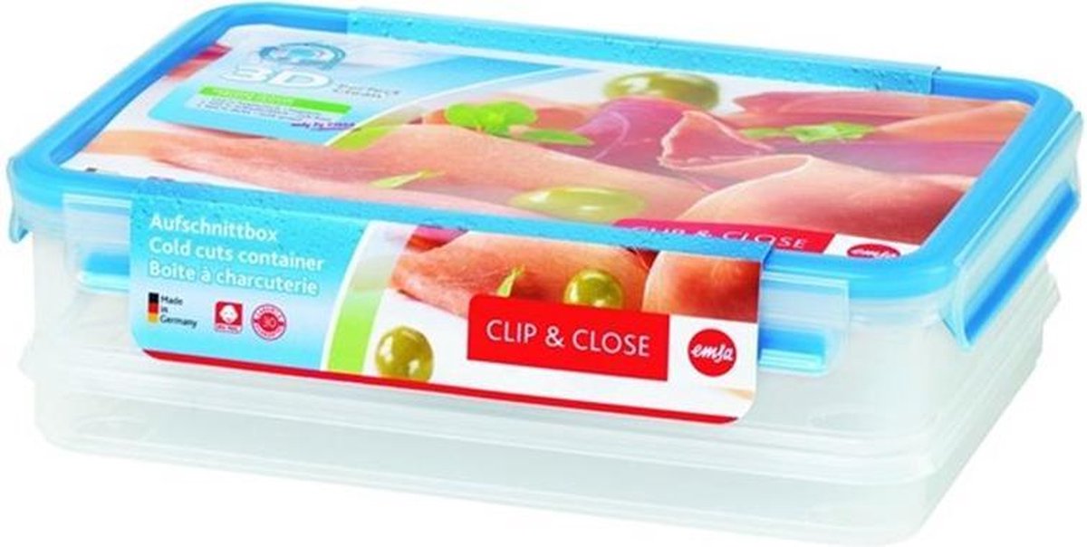 Clip EMSA Close 3x Varsholding Bin 1 L