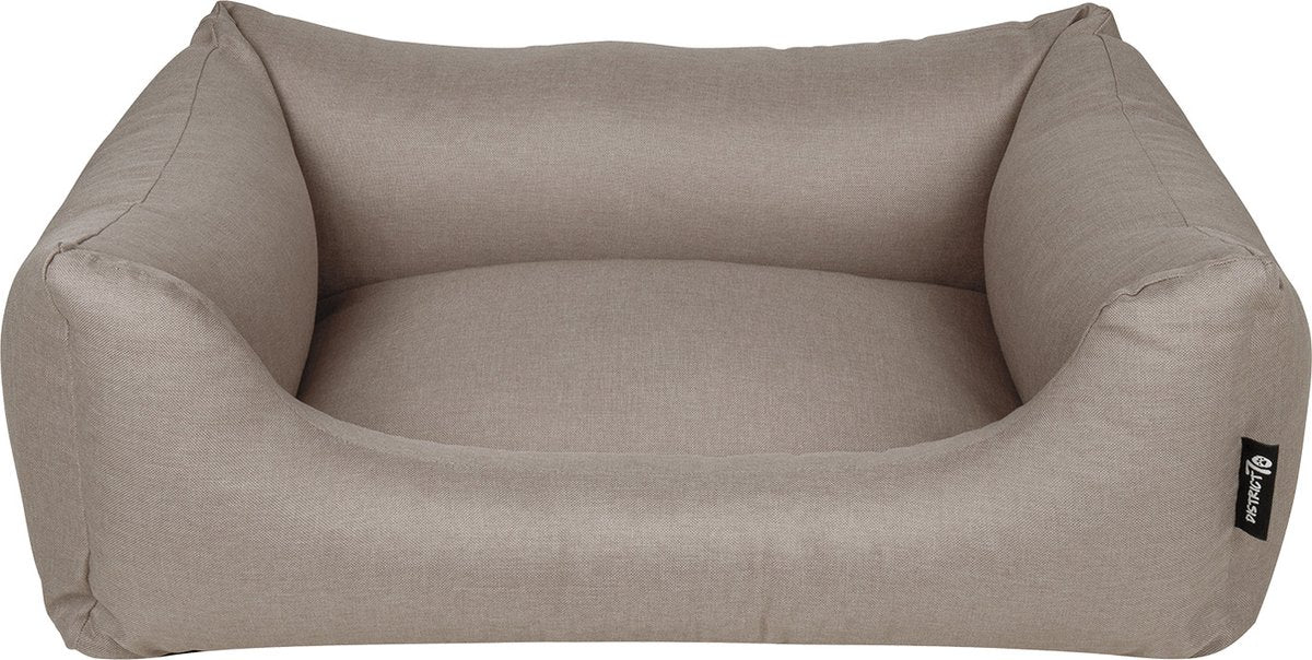 District 70 classic box bed - hondenmand - urban taupe - medium 80 x 60 cm